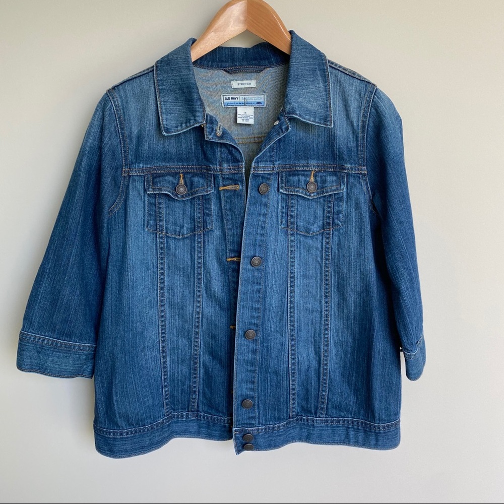 Denim Jacket 3/4 sleeves
